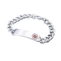 Medic ID Stainless Steel Medium Bracelet