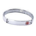 Medic ID Stainless Steel Small Expansion Bracelet