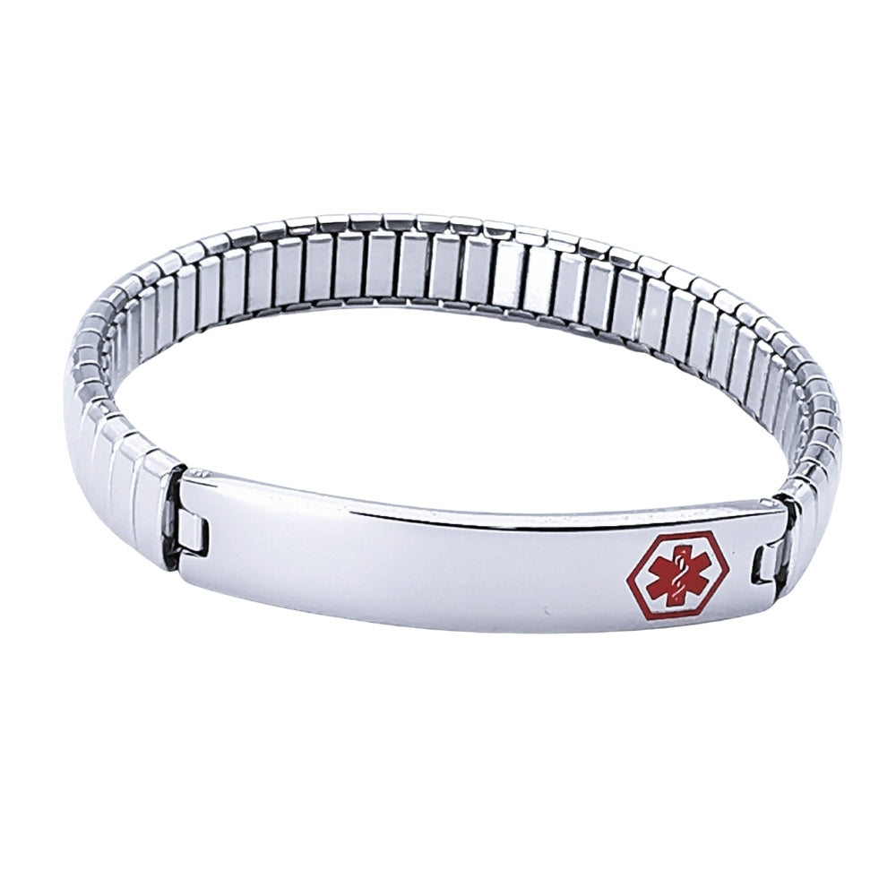 Medic ID Stainless Steel Small Expansion Bracelet