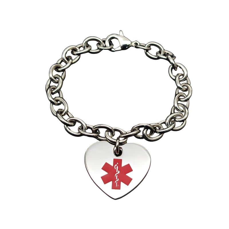 Medic ID Bracelet Heart