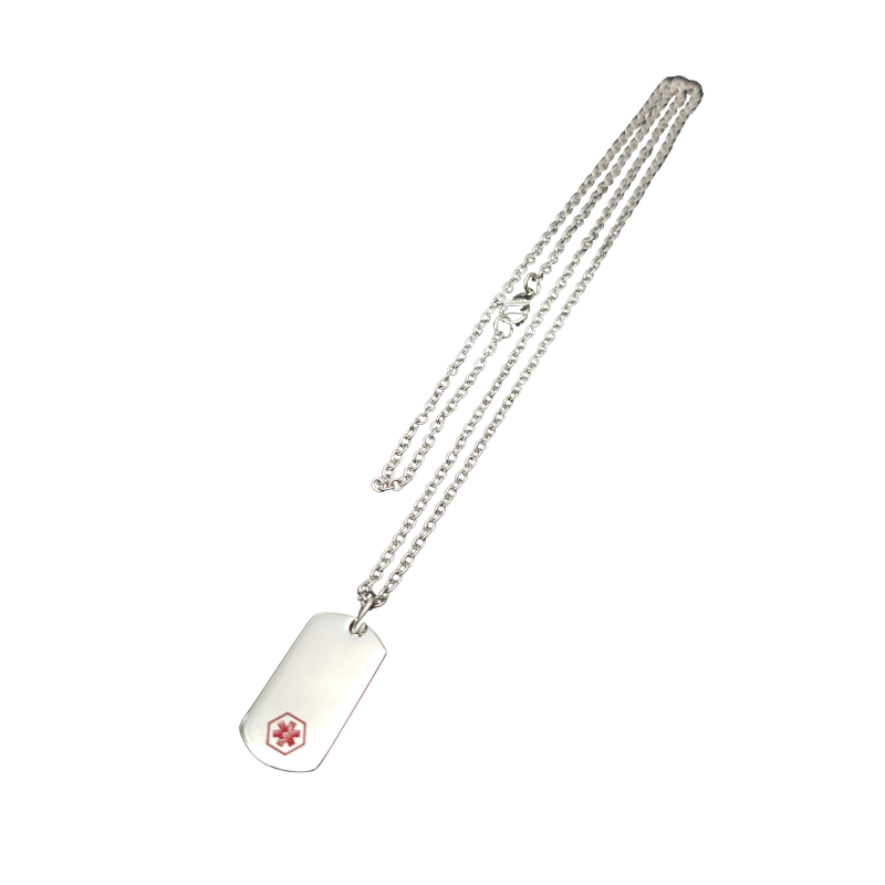 Medic ID Stainless Steel Pendant