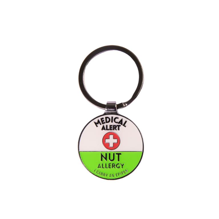 Medic ID Keyring - Nut Allergy