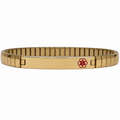 Medic ID Bracelet Expansion Gold Small