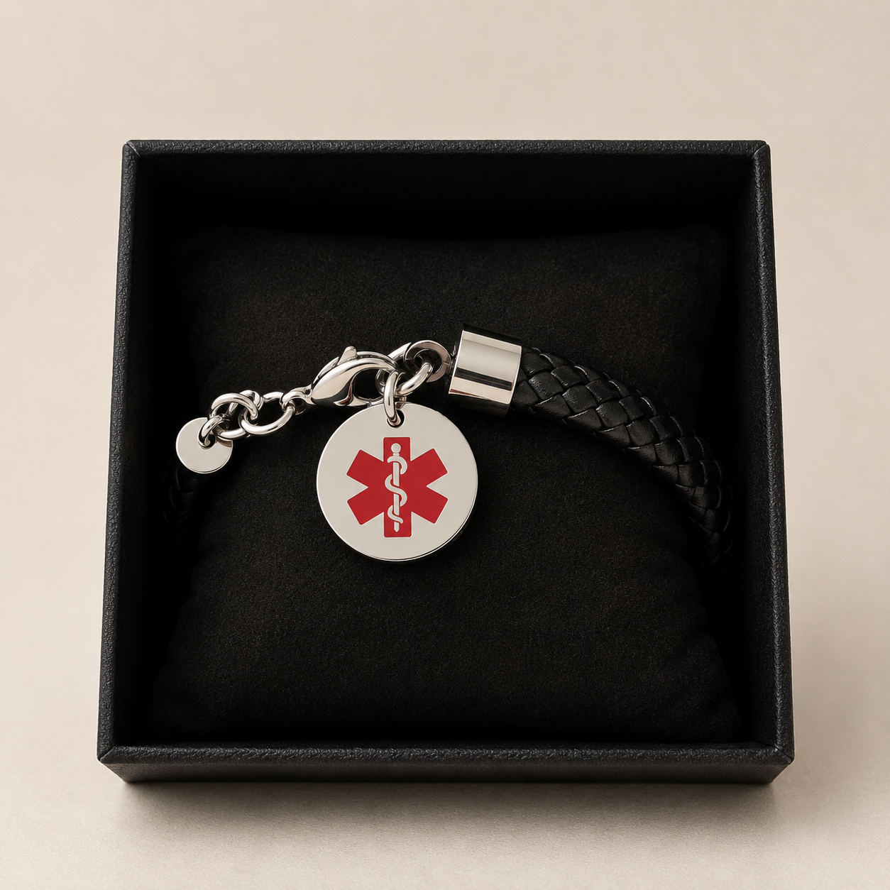 Medic ID Bracelet Leatherette